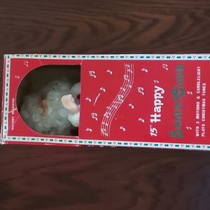 vintage animated Santa